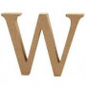 MDF Letter 13cm - W image
