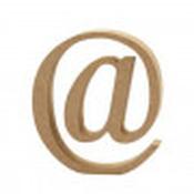 MDF Letter 13cm - @ image