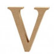 MDF Letter 13cm - V image