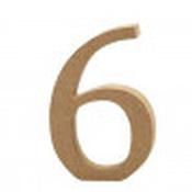 MDF Number 13cm - 6 image