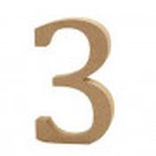 MDF Number 13cm - 3 image