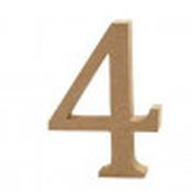 MDF Number 13cm - 4 image