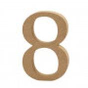 MDF Number 13cm - 8 image
