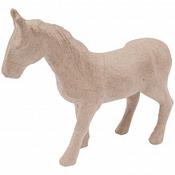 Paper Mache Horse 28.5 x 24 x 6 cm image