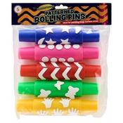 World of Colour Pkt.5 Patterned Rolling Pins image