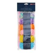 Sew &amp; Sew 50g 110m Wool Knitting Set - Pastel Colours image