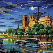 Paris - Large Paint By Numbers image