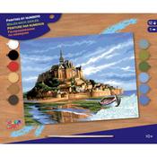 Mont St Michel Large Painting By Numbers image