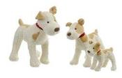 Egmont Eliot Medium
Eliot, the dog is great! He has a small red collar around the neck and is standing! Machine washable at 30 ° image