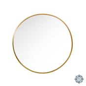 Modena Round Wall Mirror - Gold 60cm image