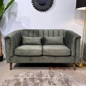 Bronte 2 Seater Sofa - Moss Green image