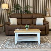 Gilmore 3 Seater Sofa - Brown image