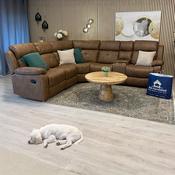 Gilmore Corner Sofa - Brown image