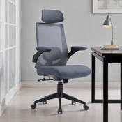 Zeke Ergonomic Office Chair - Grey image
