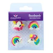 Sugar Decorations - Unicorn &amp;amp; Rainbows