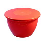 3lb/1.1L Red Pudding Bowl &amp;amp; Lid -25 Bulk Pack