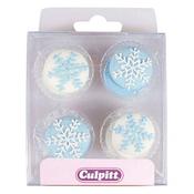 Christmas Sugar Decorations - Snowflake