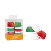 Mini Cupcake Case - Red, White &amp;amp; Green