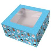 Christmas Friends Cake Box 10" image