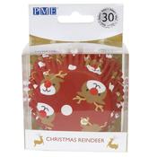 Christmas Cupcake Case PME - Reindeer image