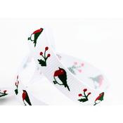 Christmas Ribbon - Christmas Robin -5m image