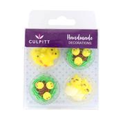 Easter Sugar Decorations - Chicks image