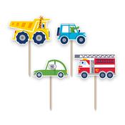 Transport Party Cake Picks image