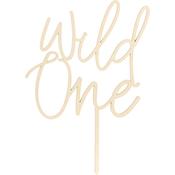 Birthday Cake Topper - Wild One image