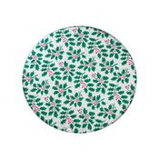 Christmas Cake Board Holly Design - 12" image