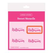 Sweet Stencils - Happy Halloween &amp;amp; Cutter