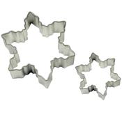 Christmas Cookie Cutter - PME Set of 2 Snowflakes image