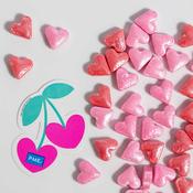 Sprinkle Shape PME - Pink &amp;amp; Red Hearts