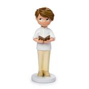 Communion Figure - Boy with Bible