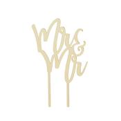 Cake Topper - Wedding Mr &amp;amp; Mr image