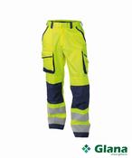 DASSY® Chicago High Visibility Work Trousers With Knee Pockets - Glana
