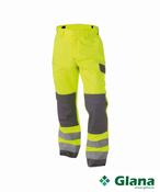 DASSY® Manchester Multinorm High Visibility Work Trousers With Knee Pockets - Glana