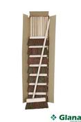 Hillbrush Traditional Wooden Yard Broom with Handle - Glana
