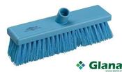 HILLBRUSH Professional, Sweeping Broom, Medium, Polyester, 300mm, Blue - Glana image