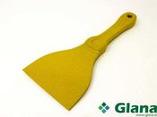 HILLBRUSH Scraper Polypropelene, Metal Detectable, 254mm x 110mm, Hanging Hole - Glana