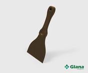 HILLBRUSH Scraper Polypropelene, 254mm x 110mm, Hanging Hole, Brown - Glana image