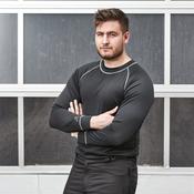 ELKA Thermal Base Layer Black Crew Shirt - Unmatched Confidence and Performance - Glana image