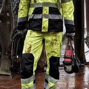 ELKA VISIBLE Xtreme Stretch Waist Trousers – Unmatched Visibility and Supreme Comfort in Fluorescent Yellow or Orange - Glana image
