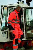ELKA VISIBLE Xtreme Oxford Hi-Visibility Trousers – Unmatched Safety and Durability, Available in 3 Bold Colours - Glana image