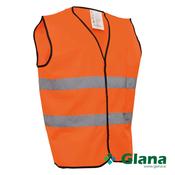 ELKA VISIBLE Xtreme Class 2 Hi-Visibility Vest - Unleash Ultimate Safety and Bold Visibility in Vibrant Yellow or Orange - Glana image
