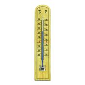 Cozy Beechwood Wall Thermometer - Glana image