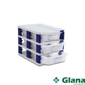 Organise and Simplify with ARAVEN Storage Container Tower - Glana image