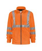DASSY® HI-VIS Kaluga High Visibility Fleece Jacket - Durable, Reliable, and Bright Safety Wear in Orange or Yellow Product Variation - Glana image