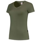 Energetic TRICORP Women's Fitted V-Neck T-Shirt, 10 Colours, 190gsm - Glana image