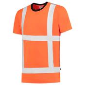 Hard-Wearing TRICORP Hi-Vis T-shirt Orange &amp; Yellow 180gsm - Glana image