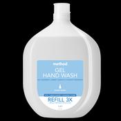 Fresh &amp; Light METHOD Sweet Water Gel Hand Soap Refill, 1ltr - Glana image